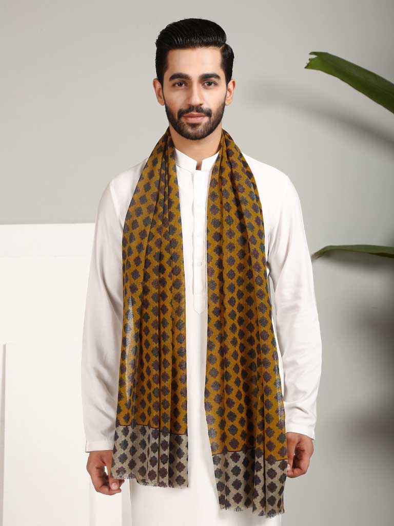 Unisex Tie Design Mens Scarf